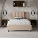 Ranskalainen queen-size sänky 120x190 verhoiltu Annalisa P Varasto