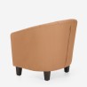 Seashell Pehmeä keinonahkainen olohuoneen toimiston design nojatuoli Alennusmyynnit