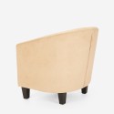Samettinen nojatuoli moderni design olohuone toimisto Seashell Lux Alennusmyynnit