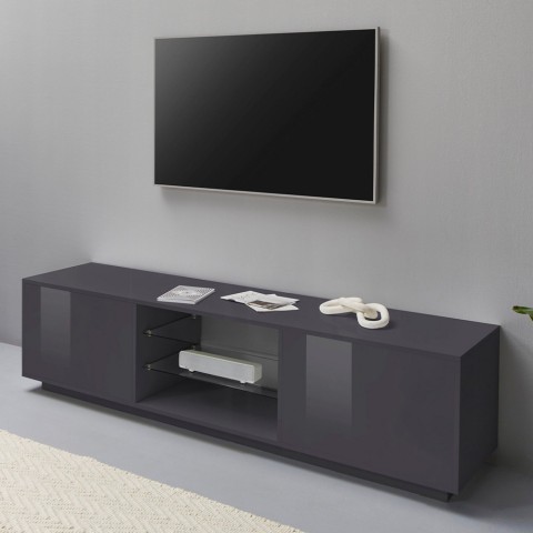 Matala moderni design TV-kaappi 180cm olohuone Dover Report