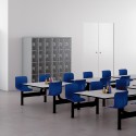 Monobloc pöytä 4 tuolia ruokala yrityksen toimistokoulu Four Myynti
