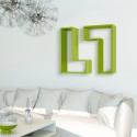 Seinähylly moderni design olohuoneen koristeellinen hylly Letter 
