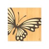 Puinen upotekoristeinen maalaus 75x75cm moderni muotoilu Butterfly Ominaisuudet
