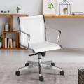 Ergonominen matala työtuoli hengittävällä verkkokankaalla valkoinen Stylo LWT Tarjous