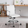 Ergonominen matala työtuoli hengittävällä verkkokankaalla valkoinen Stylo LWT Tarjous