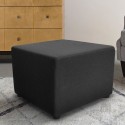 Square pehmustettu pouf modulaarinen muotoilu kangas odotushuone Traveller Alennukset
