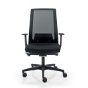 Ergonominen toimistotuoli, punainen verkkokangas, design Blow R Alennusmyynnit