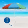 Aurinkovarjo rannalle GiraFacile 220 cm uv-suojattu Apollo 