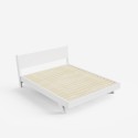 Parisänky design moderni 160x190cm säleillä ja tyynyillä Rust Malli