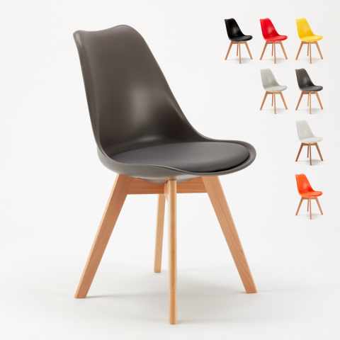 20 kpl tuolit istuintyynyllä, skandinaavinen muotoilu Tulip Nordica baareihin ja ravintoloihin