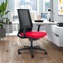 Ergonominen toimistotuoli, punainen verkkokangas, design Blow R Tarjous