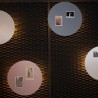 Moderni design seinävalaisin minimalistinen tyyli Luna 