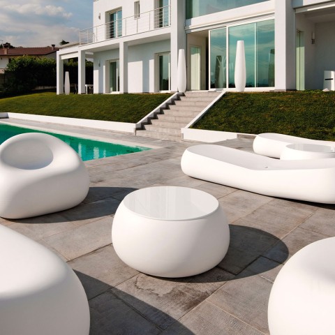 Matala pyöreä sohvapöytä moderni design-astia T Ball