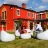 2 istuttava ulkosohva design polyeteeni puutarha terassi Gumball D1 Tarjous