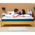 Makuualusta taskujousilla Memory Foam 25cm 80x190cm Hybridi Veradea Ominaisuudet