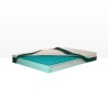 Makuualusta taskujousilla Memory Foam 25cm 80x190cm Hybridi Veradea Varasto
