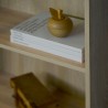 Puinen kirjahylly 6 osaa, säädettävät hyllyt, moderni toimisto Kbook 6OP Varasto