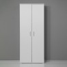 Monikäyttöinen säilytyskaappi 2 ovea 6 lokeroa valkoinen KimMopp 6WP Ominaisuudet