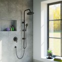 Moderni säädettävä kylpyamme suihku pylväs 5 suihkua Papete Alennusmyynnit