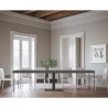 Konsolipöytä harmaa laajennettava 90x40-300cm Capital Premium Betoni Alennusmyynnit