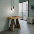 Pitkäksi laajennettava pöytä, puinen, 90x40-300cm, Diamante Premium Oak Tarjous
