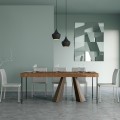 Laajennettava ruokapöytä Consolle 90x40-300cm Diamante Premium Fir Tarjous