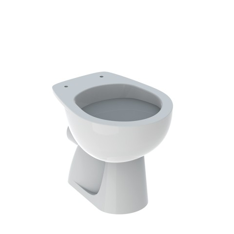 Lattialle asennettava keraaminen WC-allas vaakasuora huuhtelu Geberit Colibrì saniteettituotteet Tarjous