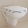 Valkoinen WC-istuimen kansi WC-istuin WC-istuin S20 VitrA Tarjous