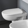 WC-istuimen kansi valkoinen WC-istuin Geberit Selnova kylpyhuoneen saniteettitavarat Tarjous