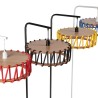 Moderni design lattiavalaisin, varjostin narua Macaron DF45 