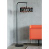 Moderni design lattiavalaisin, varjostin narua Macaron DF45 Mitat