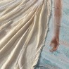 Käsin maalattu kangas reliefi nainen ranta 60x90cm W713 Luettelo