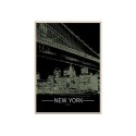 Tulosta valokuvausjuliste New Yorkin kaupunki kehys 50x70cm Unika 0013 Myynti