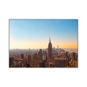 Valokuvatuloste panoraamakuva New York kehys 70x100cm Unika 0034 Myynti