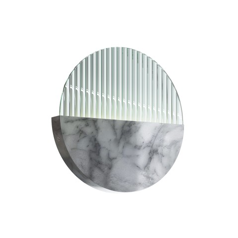 Seinävalaisin LED marmorinen Ø 30cm Jupiter Maytoni