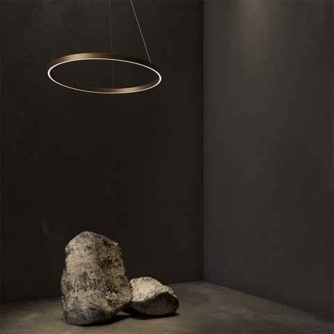 Riippuvalaisin LED-valokoru Ø 80cm Rim Maytoni Tarjous