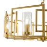 Bowi Maytoni moderni kultainen 6-valoisen olohuoneen riippukruunu kattokruunu Alennusmyynnit