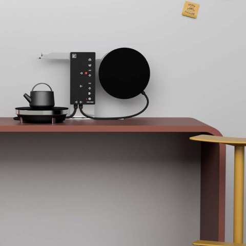 Fabita kannettava sähköinen induktiolevy 2 poltinta 2,8kW Ordine