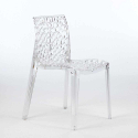 16 kpl pinottavat läpinäkyvät tuolit, polykarbonaattia, baariin ja ravintolaan Gruvyer Varasto