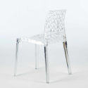 16 kpl pinottavat läpinäkyvät tuolit, polykarbonaattia, baariin ja ravintolaan Gruvyer Valinta