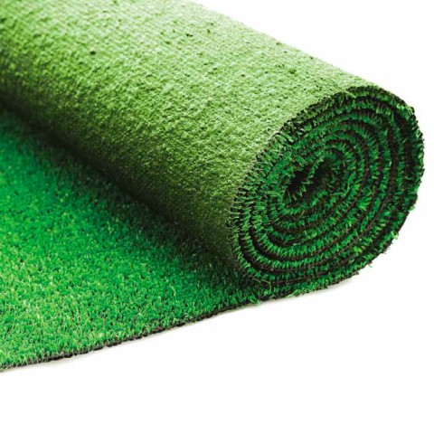 Synteettinen nurmikko 10mm väärennetty ruohorulla tyhjentää vihreä tausta Evergreen