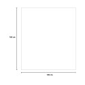 Melodie XL pliseeratava yleismallinen hyttysverkko ikkunaan 135x160 cm Mitat