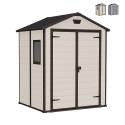Keter Manor 6x5 puutarhavaja 185x152x226 cm, PVC-hartsi Myynti