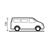 Takaluukkuun kiinnitettävä teltta VW Volkswagen Caddy 5 Pilote Brunnerille Myynti