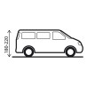 Beyond Brunner universaali vapaasti seisova henkilöauton pakettiauton ja minibussin markiisi Varasto