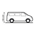 Brunner Rambler erillisrakenteinen yleismaailmallinen pakettiauton ja minibussin markiisi Ominaisuudet