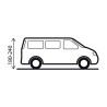 Puhallettava aurinkokatos pikkubussin pakettiautoon 260x200 Rhombus Brunner Tarjous