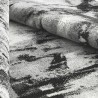 Abstrakti suorakulmainen harmaa musta valkoinen moderni design matto GRI226 Tarjous