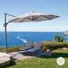 Iso aurinkovarjo puutarhaan 3 metriä sivumastolla alumiini Paradise Alennusmyynnit