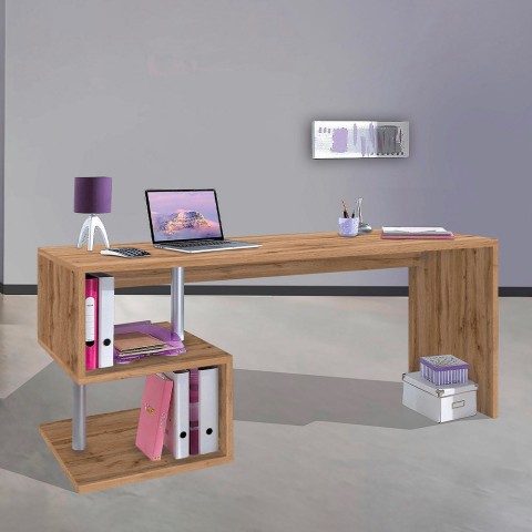 Moderni älykäs toimistopöytä 180x60cm Esse 2 Wood Tarjous